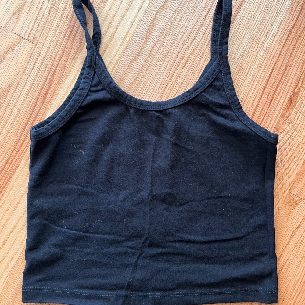 COPY - ARQ Cropped Tank Medium Black